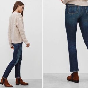 Rag and Bone Crop Frayd Doheny Denim Jeans